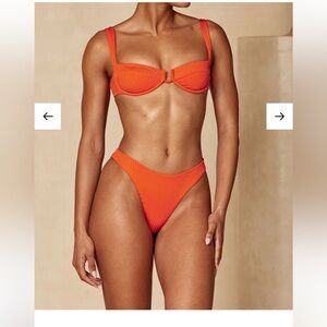 Monday Swimwear Tamarama Bottom in Cantaloupe size V